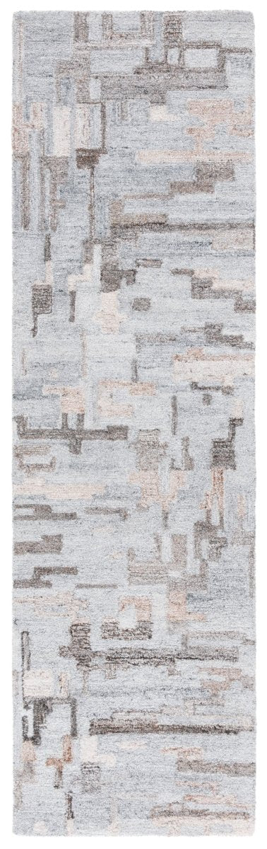 Safavieh Abstract Abt875F Grey/Brown Rug.