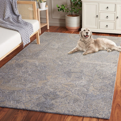 Safavieh Abstract Abt876B Beige/Grey Rug.