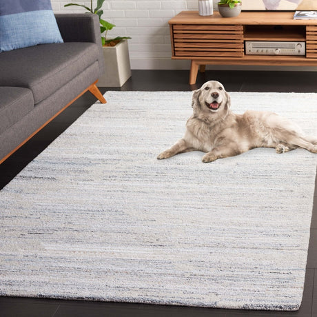 Safavieh Abstract Abt877F Beige/Blue Rug.