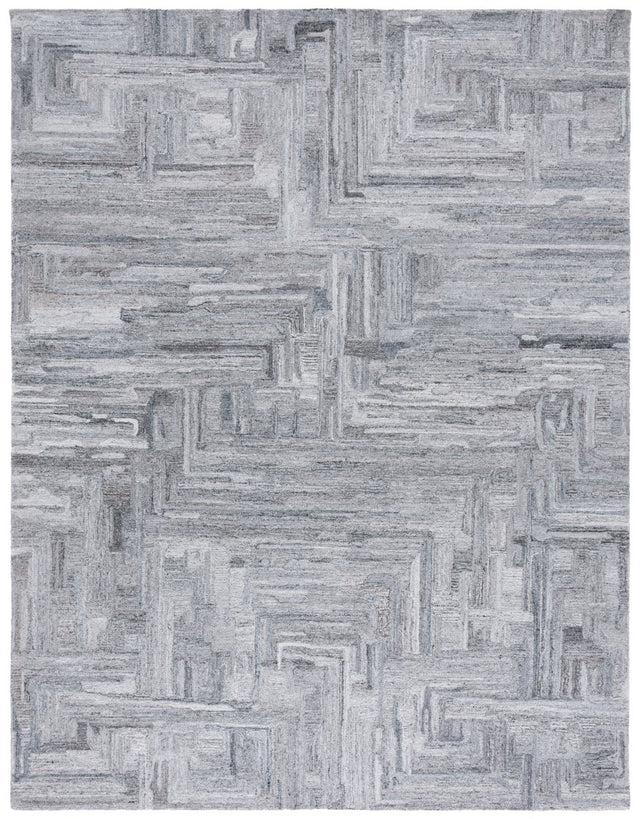 Safavieh Abstract Abt879F Grey Rug.