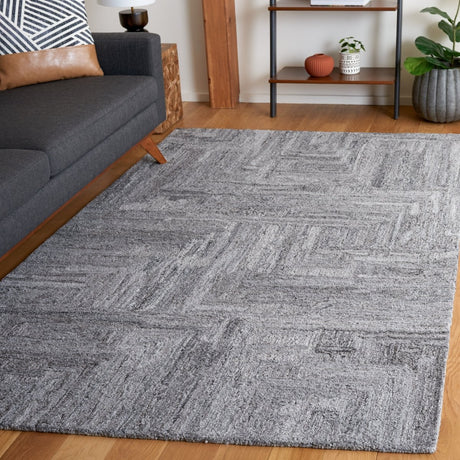 Safavieh Abstract Abt879F Grey Rug.