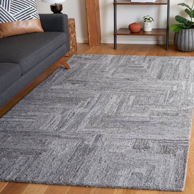 Safavieh Abstract Abt879F Grey Rug.