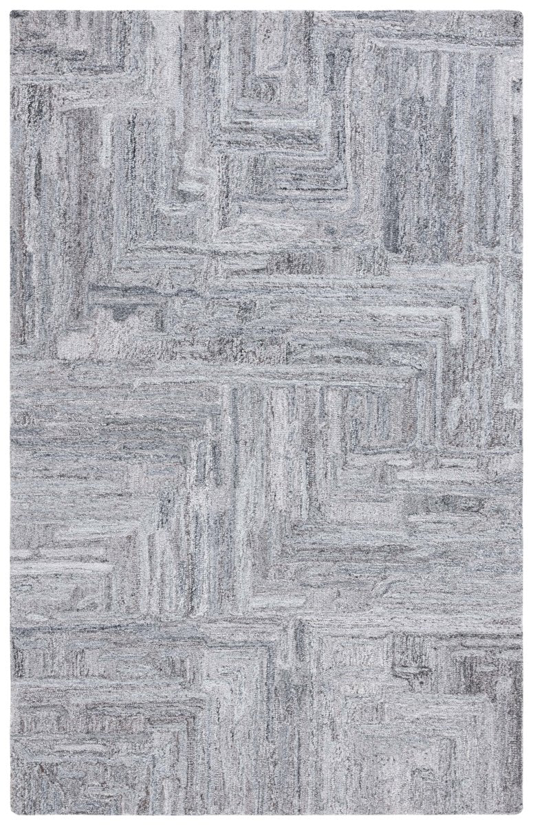 Safavieh Abstract Abt879F Grey Rug.