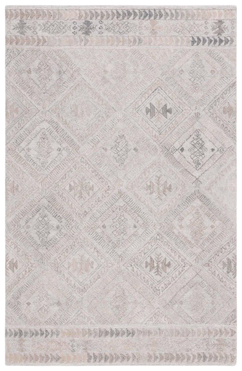 Safavieh Abstract Abt880F Grey/Beige Rug.