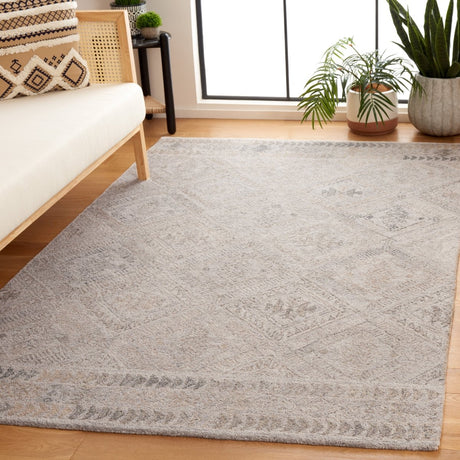 Safavieh Abstract Abt880F Grey/Beige Rug.