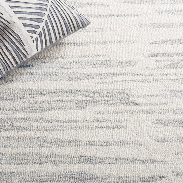 Safavieh Abstract Abt926L Ivory/Light Blue Rug.