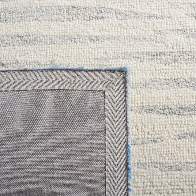 Safavieh Abstract Abt926M Ivory/Dark Blue Rug.