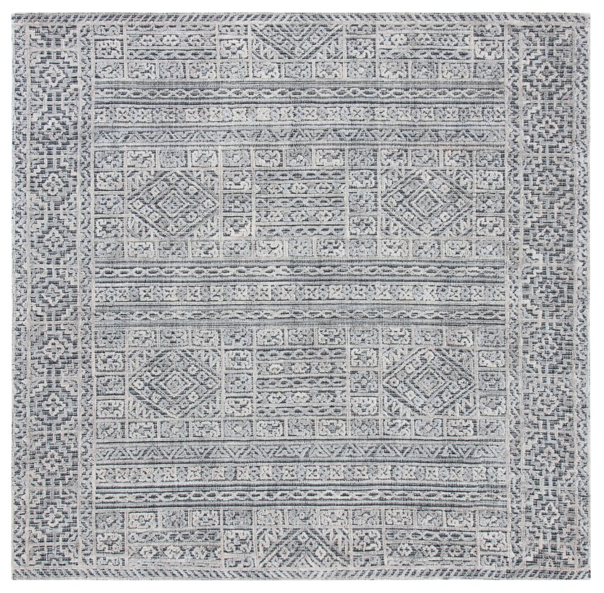 Safavieh Abstract Abt967F Grey/Black Rugs.