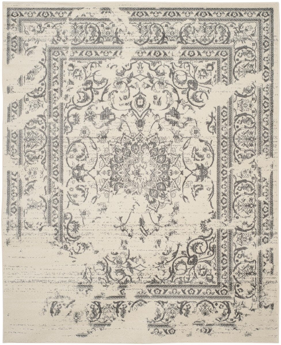 Safavieh Adirondack Adr101B Ivory / Silver Rugs.