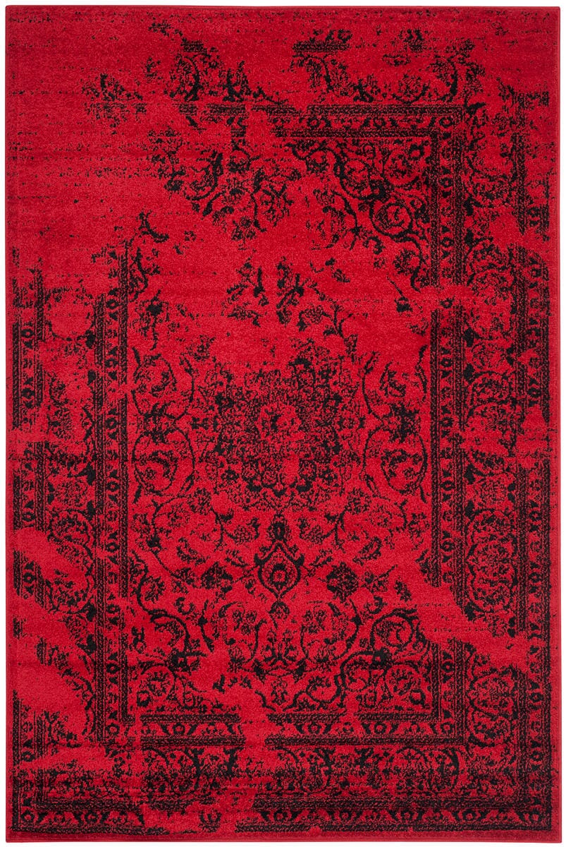 Safavieh Adirondack Adr101F Red / Black Rugs.