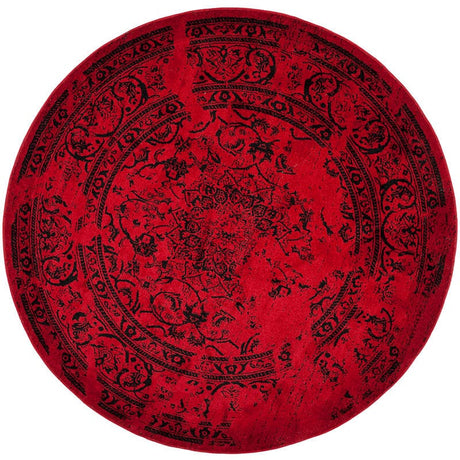 Safavieh Adirondack Adr101F Red / Black Rugs.