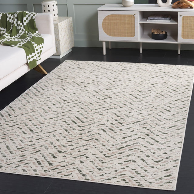 Safavieh Adirondack Adr104X Ivory/Dark Green Rug.