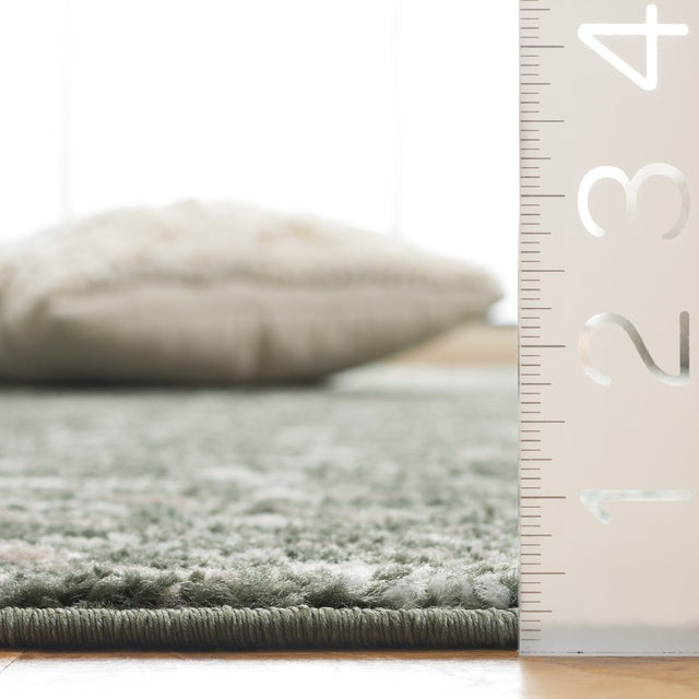 Safavieh Adirondack Adr104Y Dark Green/Ivory Rug.
