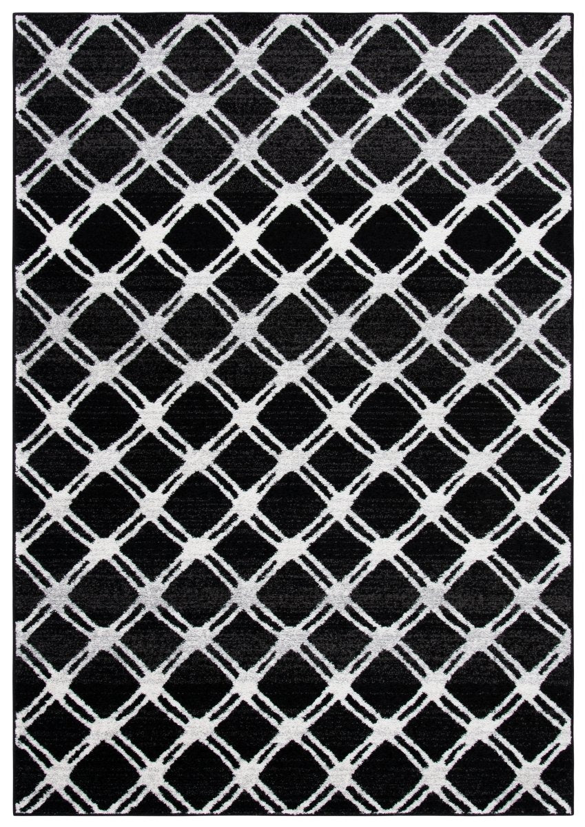 Safavieh Adirondack Adr105F Black/Light Grey Rugs.