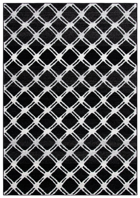 Safavieh Adirondack Adr105F Black/Light Grey Rugs.