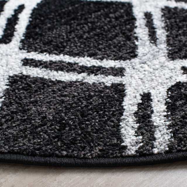 Safavieh Adirondack Adr105F Black/Light Grey Rugs.