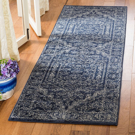 Safavieh Adirondack Adr108N Navy/Ivory Rug.