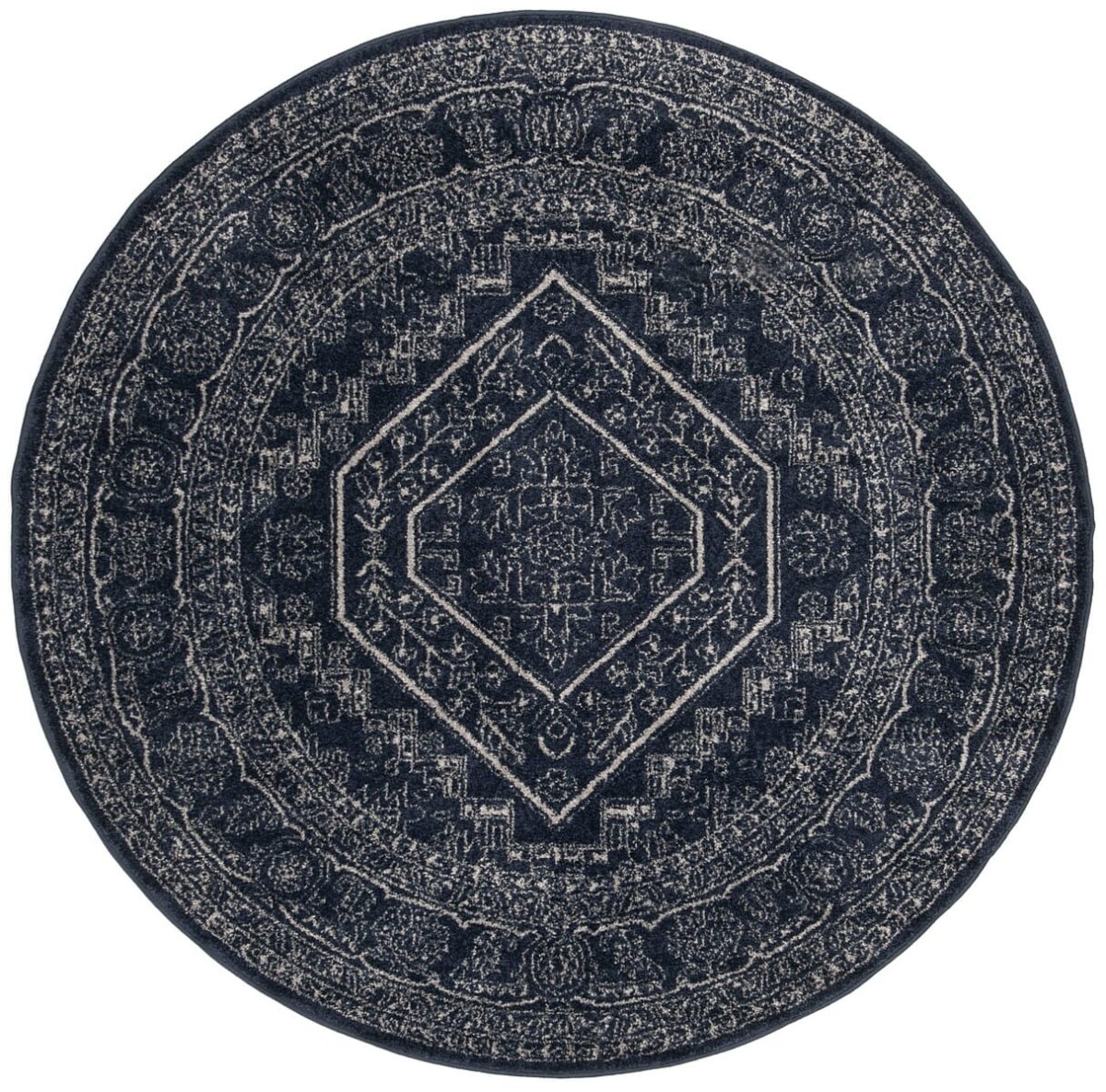 Safavieh Adirondack Adr108N Navy/Ivory Rug.