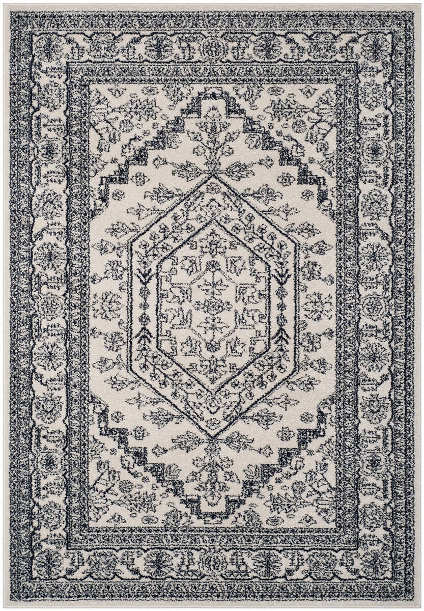 Safavieh Adirondack Adr108R Ivory/Navy Rug.