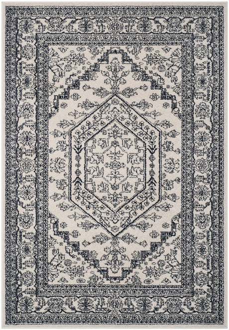 Safavieh Adirondack Adr108R Ivory/Navy Rug.