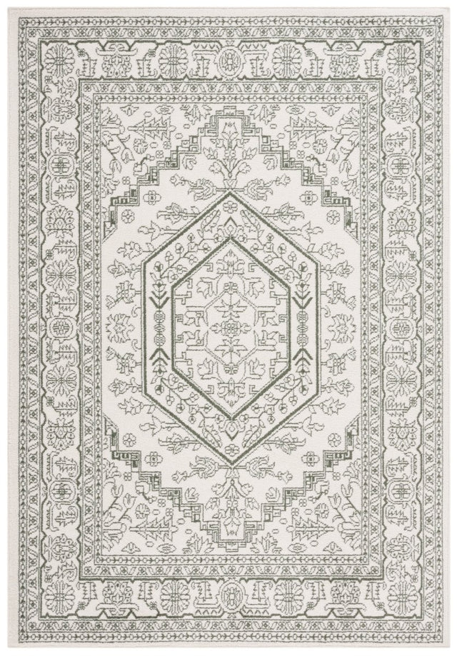 Safavieh Adirondack Adr108X Ivory/Dark Green Rug.