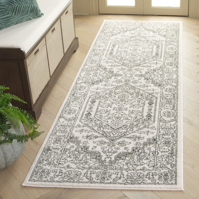 Safavieh Adirondack Adr108X Ivory/Dark Green Rug.