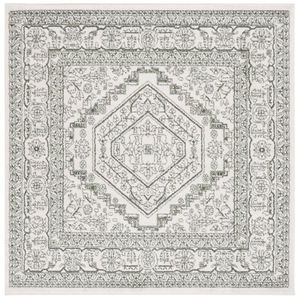 Safavieh Adirondack Adr108X Ivory/Dark Green Rug.