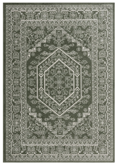 Safavieh Adirondack Adr108Y Dark Green/Ivory Rug.