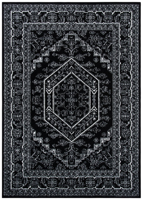 Safavieh Adirondack Adr108Z Black/Ivory Rug.