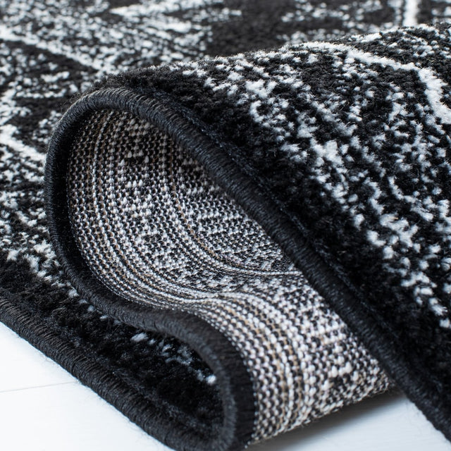 Safavieh Adirondack Adr108Z Black/Ivory Rug.