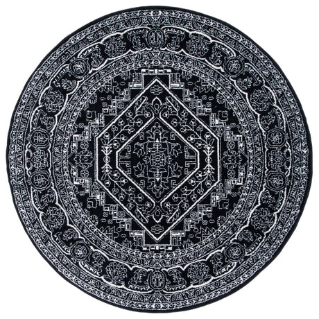 Safavieh Adirondack Adr108Z Black/Ivory Rug.