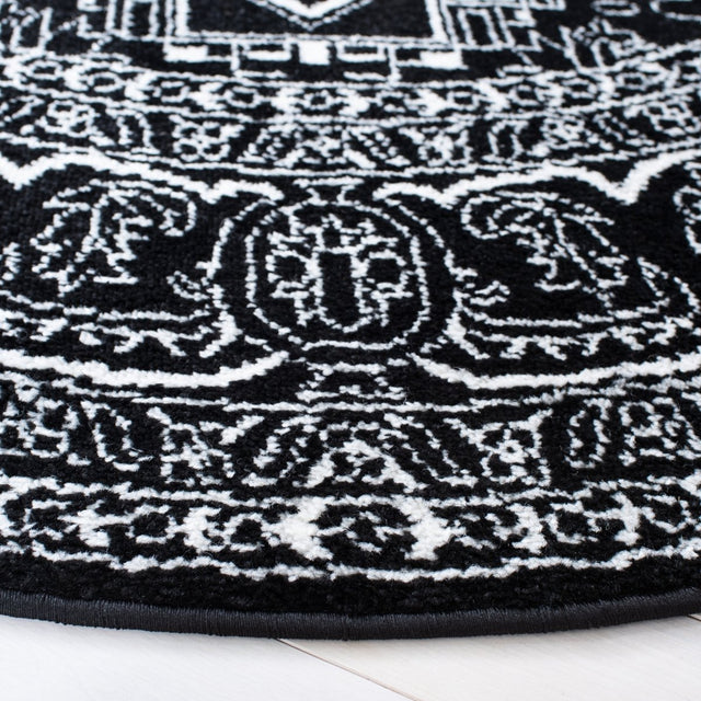 Safavieh Adirondack Adr108Z Black/Ivory Rug.