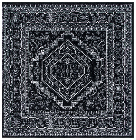 Safavieh Adirondack Adr108Z Black/Ivory Rug.