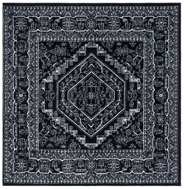 Safavieh Adirondack Adr108Z Black/Ivory Rug.