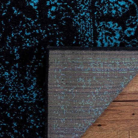Safavieh Adirondack Adr109K Black/Teal Rug.