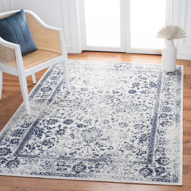 Safavieh Adirondack Adr109M Ivory/Navy Rugs.