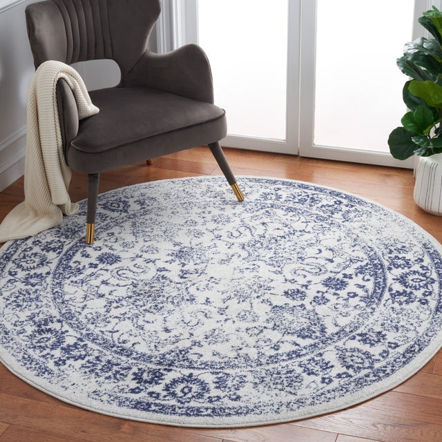 Safavieh Adirondack Adr109M Ivory/Navy Rugs.