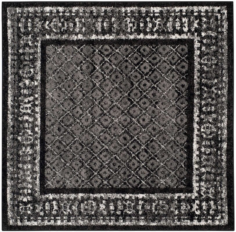 Safavieh Adirondack Adr110A Black / Silver Rugs.