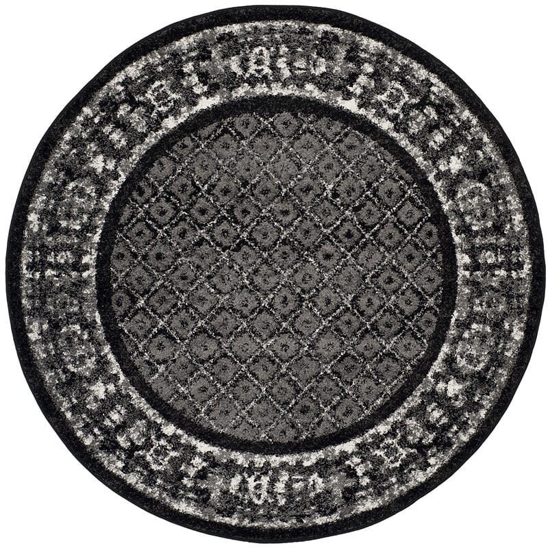 Safavieh Adirondack Adr110A Black / Silver Rugs.
