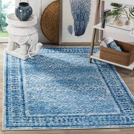Safavieh Adirondack Adr110D Silver / Blue Rugs.