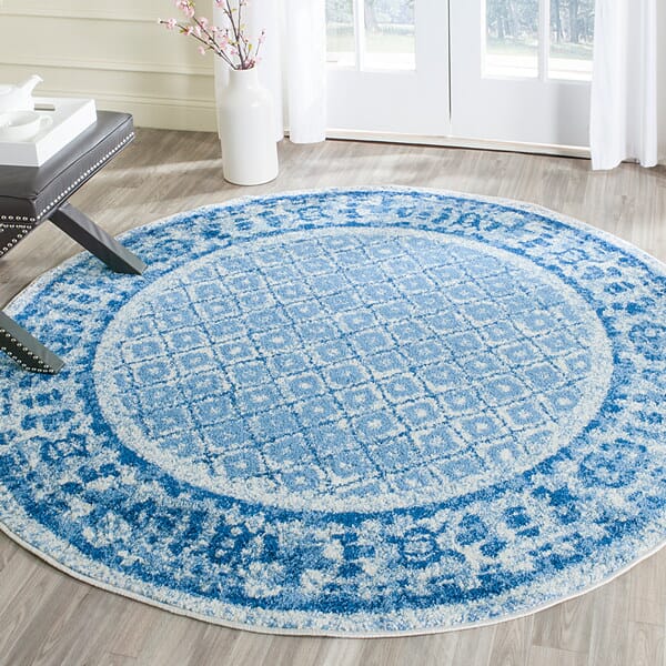 Safavieh Adirondack Adr110D Silver / Blue Rugs.