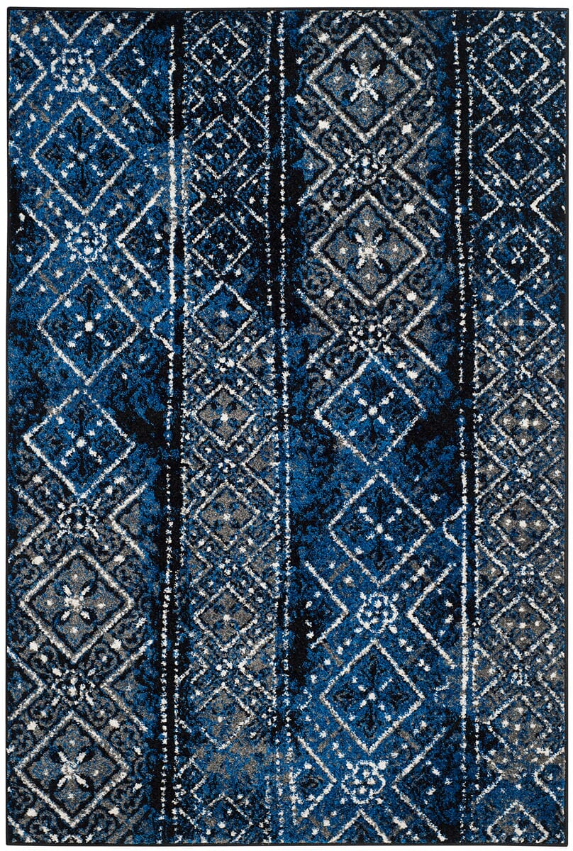 Safavieh Adirondack Adr111A Silver / Black Rugs.