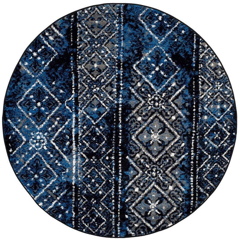 Safavieh Adirondack Adr111A Silver / Black Rugs.