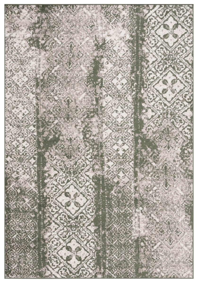 Safavieh Adirondack Adr111Y Dark Green/Ivory Rug.