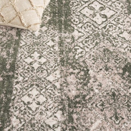 Safavieh Adirondack Adr111Y Dark Green/Ivory Rug.