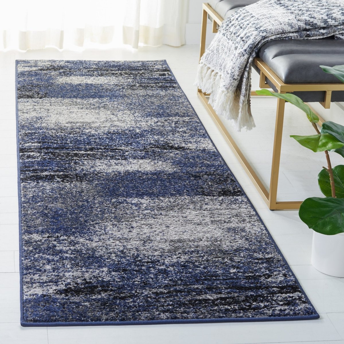 Safavieh Adirondack Adr112H Grey/Blue Rug.
