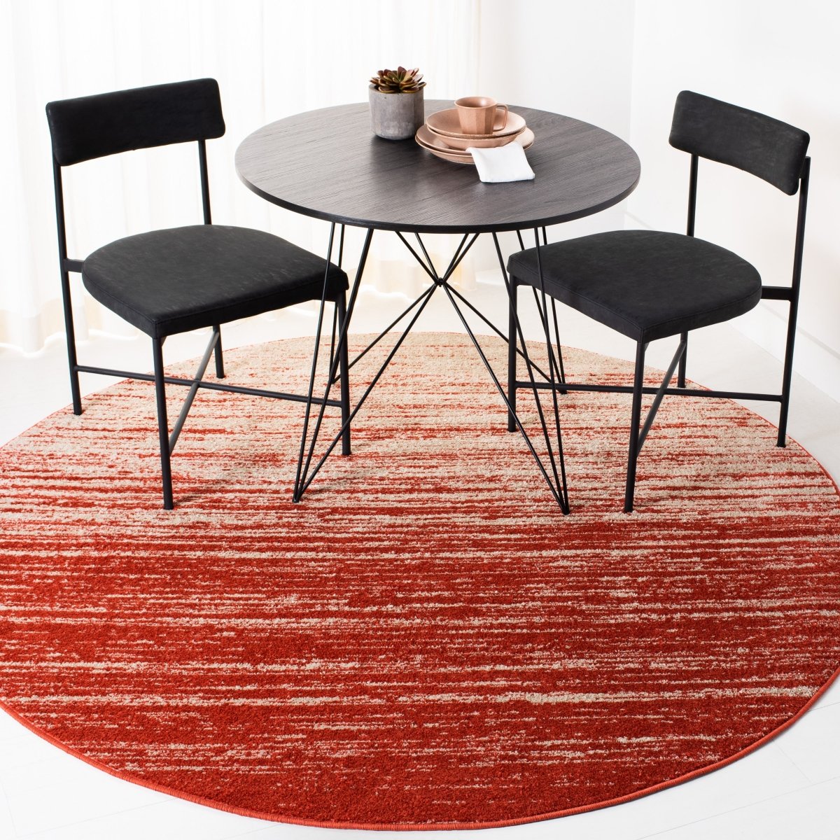 Safavieh Adirondack Adr113P Orange/Grey Rug.