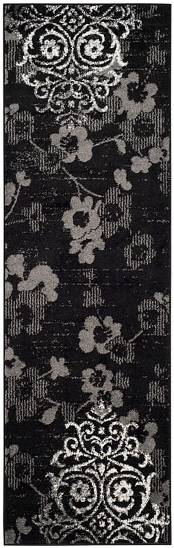 Safavieh Adirondack Adr114A Black/Silver Rug.