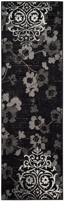Safavieh Adirondack Adr114A Black/Silver Rug.