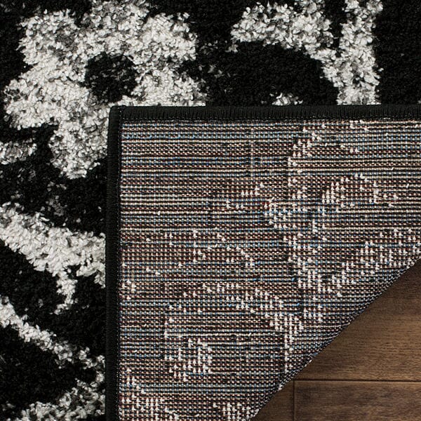 Safavieh Adirondack Adr114A Black/Silver Rug.